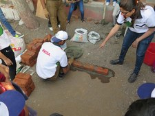 T India Bricklaying Exercise